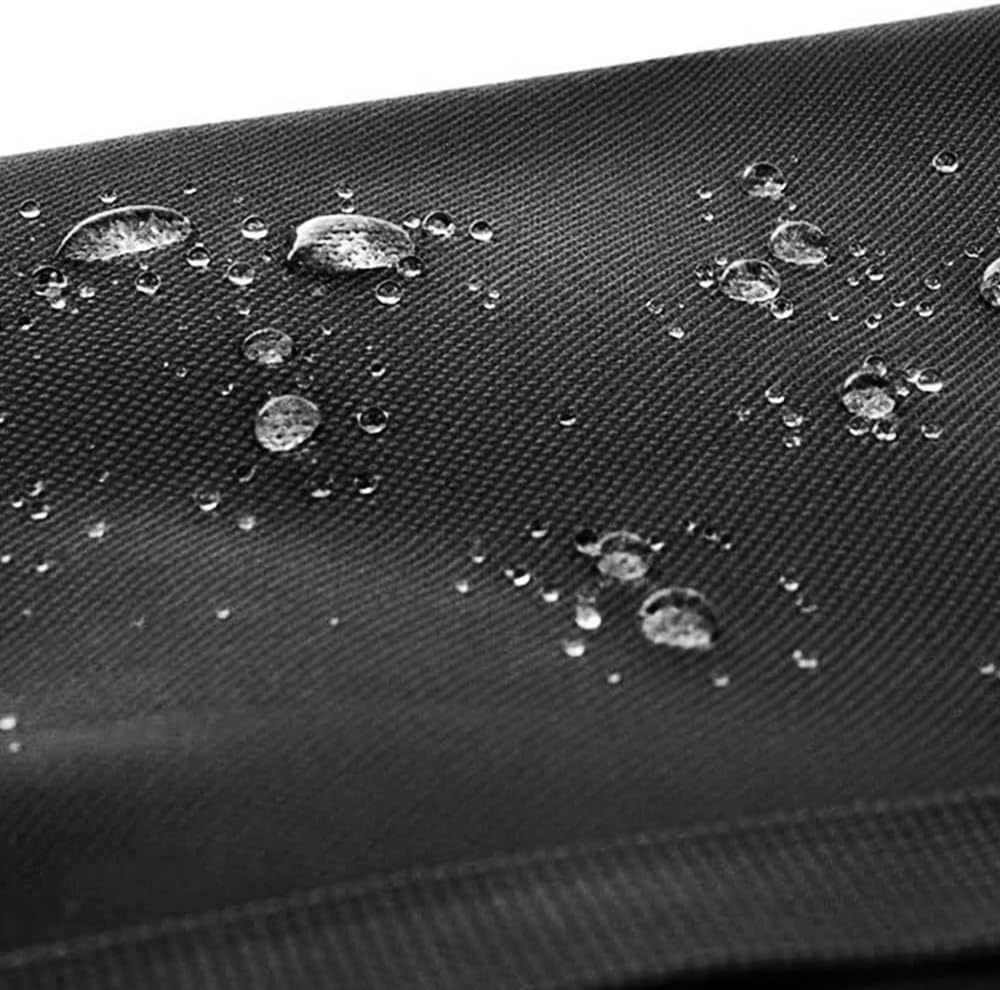 50L Fahrradtaschen Gepäckträger, Wasserdichte Fahrradtaschen aus Hochdichtem 600D Polyester für Daue