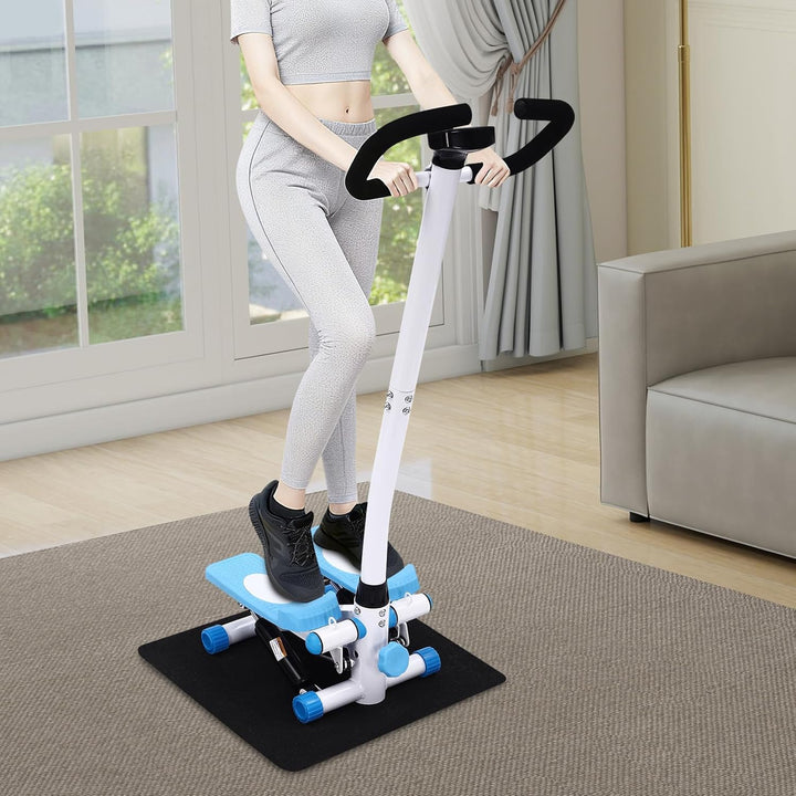 Mini Stepper für Zuhause mit Widerstandsbändern, hydraulisches Antriebssystem, verstellbare Training