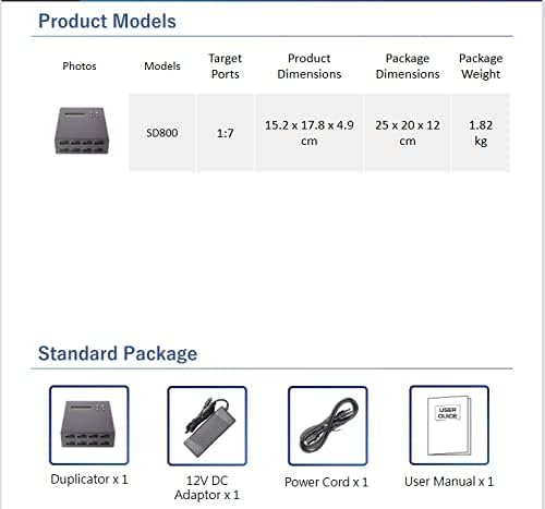 UReach SD800 Combo SD/MicroSD Karte klonen Kopierer SD Karten kopieren Speicherkarten duplizieren