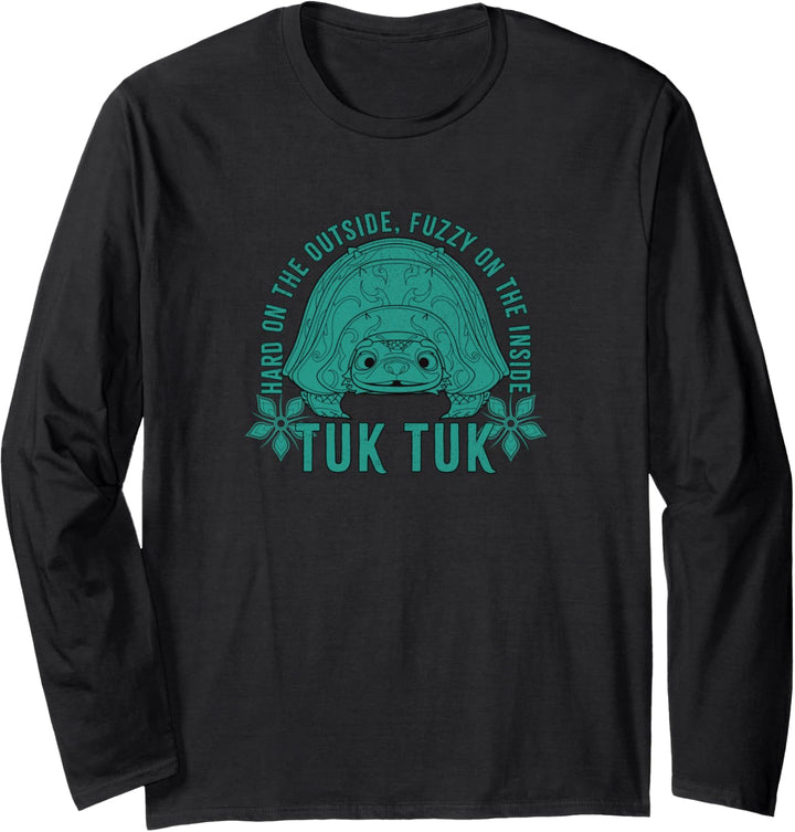 Disney Raya And The Last Dragon Tuk Tuk Fuzzy Quote Langarmshirt