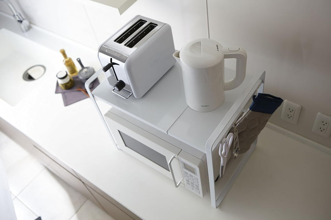 Extendable kitchen counter organizer - Tower - white Weiss, Weiss
