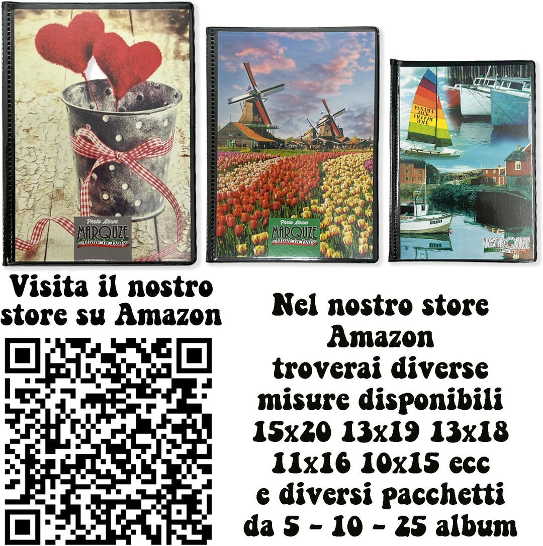 10 Stück Fotoalben Platzsparend mit personalisierbarem Softcover Fotoalbum 15x20 15x21 mit 18 Tasche