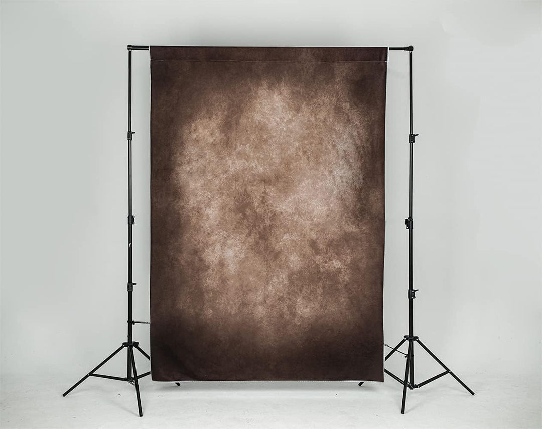 Kate Studio Hintergrund Braun 1,5x2,2m/5x7ft Klassischer Schokoladenfotografischer Hintergrund Hochz