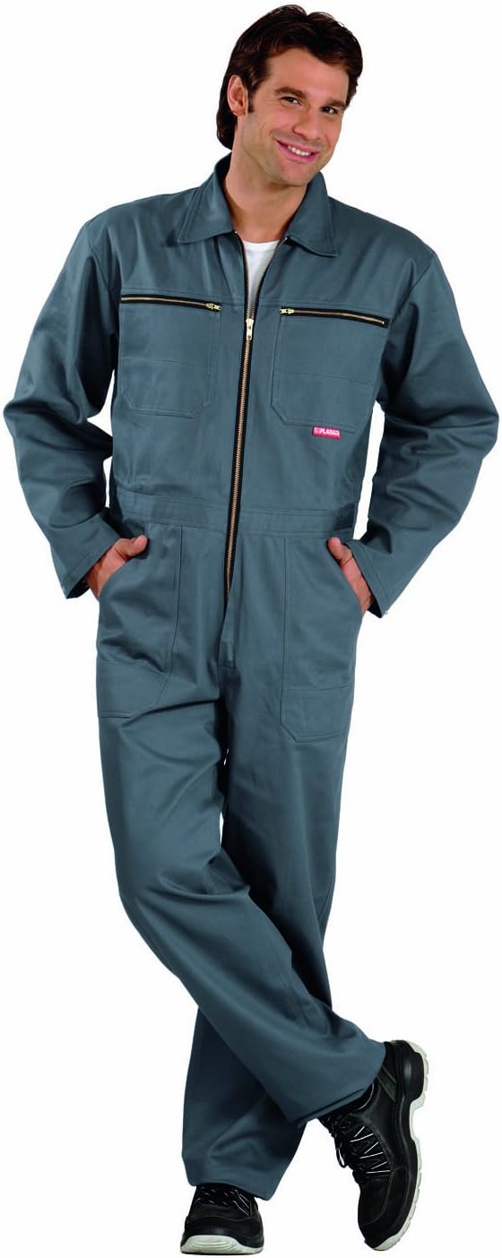 Planam Grösse 26 Herren BW 290 Rallyekombi grau Modell 0195 Grau 26, Grau 26