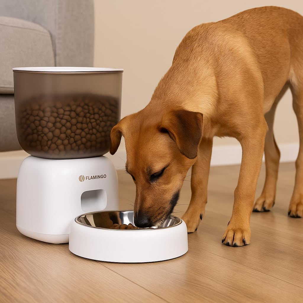 Futterautomat Katze - Futterautomat Hund - Futterautomat Katze Nassfutter - 3L Kapazität mit Timer u