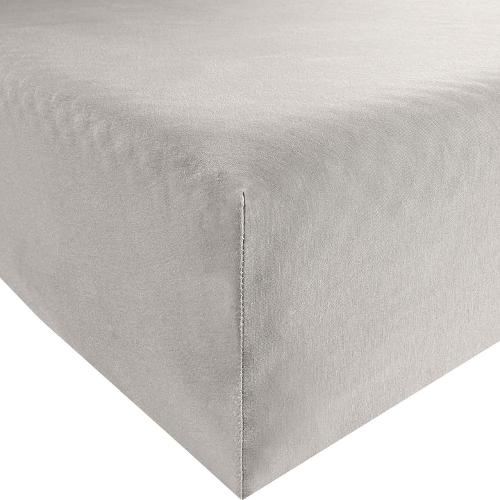Formesse Spannbettlaken Bella Donna Single-Jersey grau Grösse 180x200 cm - 200x220 cm