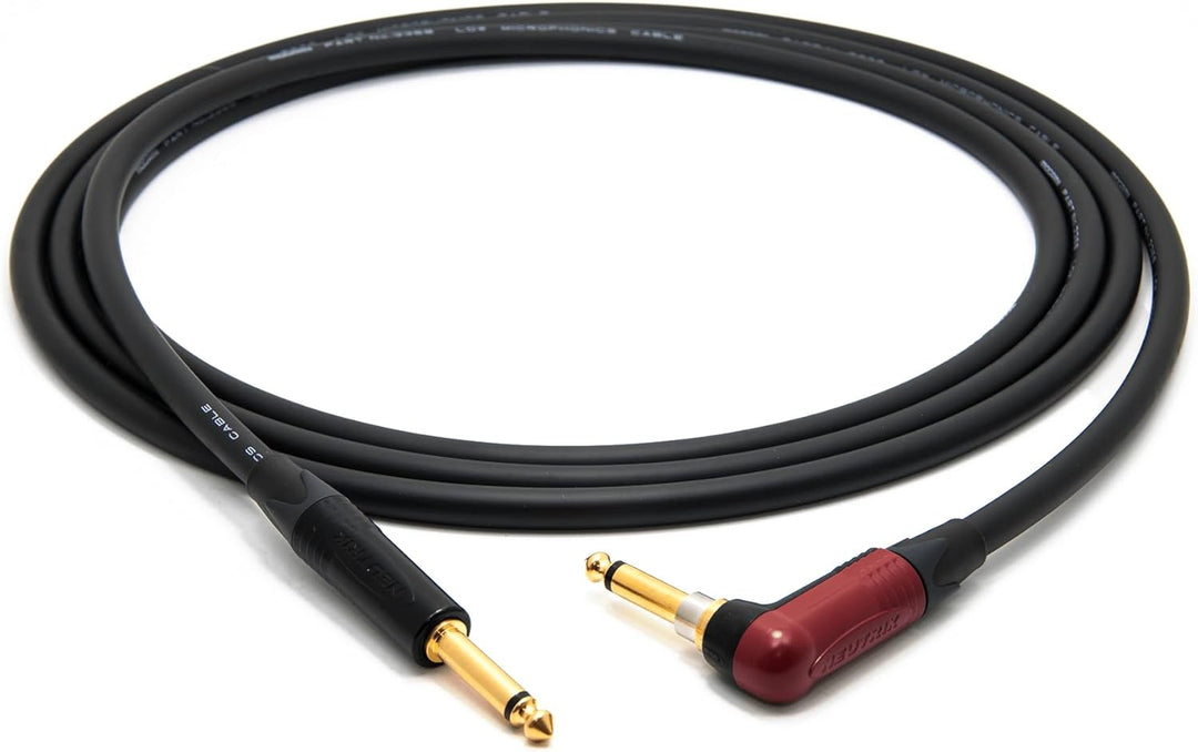 enoaudio Mogami 3368 Professionel Gitarre Bass Kabel Instrument | Neutrik Gold Silent Switch TS wink