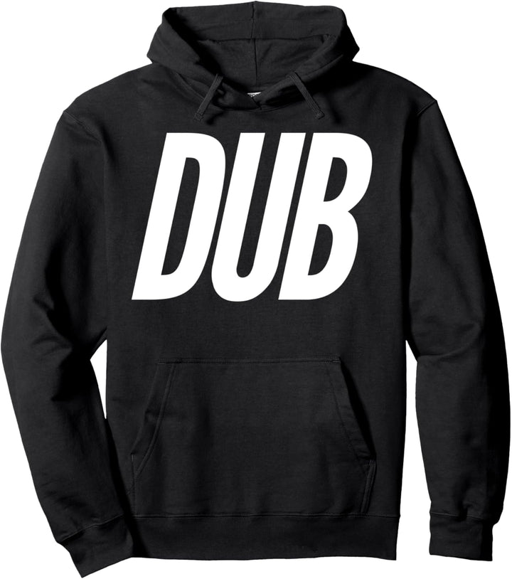 Dub - EDM Dubstep Bass Music Pullover Hoodie