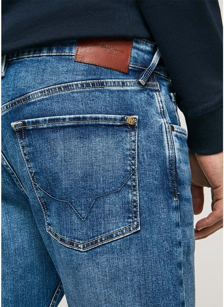 Pepe Jeans Herren Callen Crop Jeans 29W / 32L Blue (Denim-vr4), 29W / 32L Blue (Denim-vr4)
