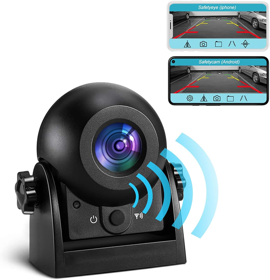 Uzone WiFi Rückfahrkamera kabellos Akku Wiederaufladbare Auto Rückfahrkamera IP68 wasserdichte mit A