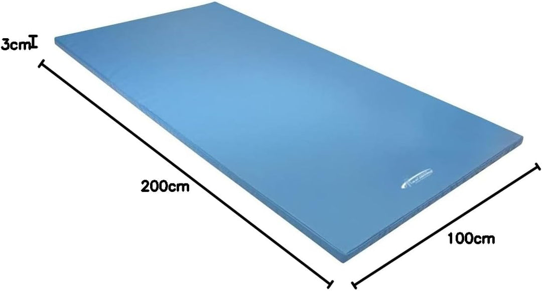 Grevinga UltraFit Gymnastikmatte – leichte Fitnessmatte, transportabel, stabiler PE-Schaum | 200 x 1