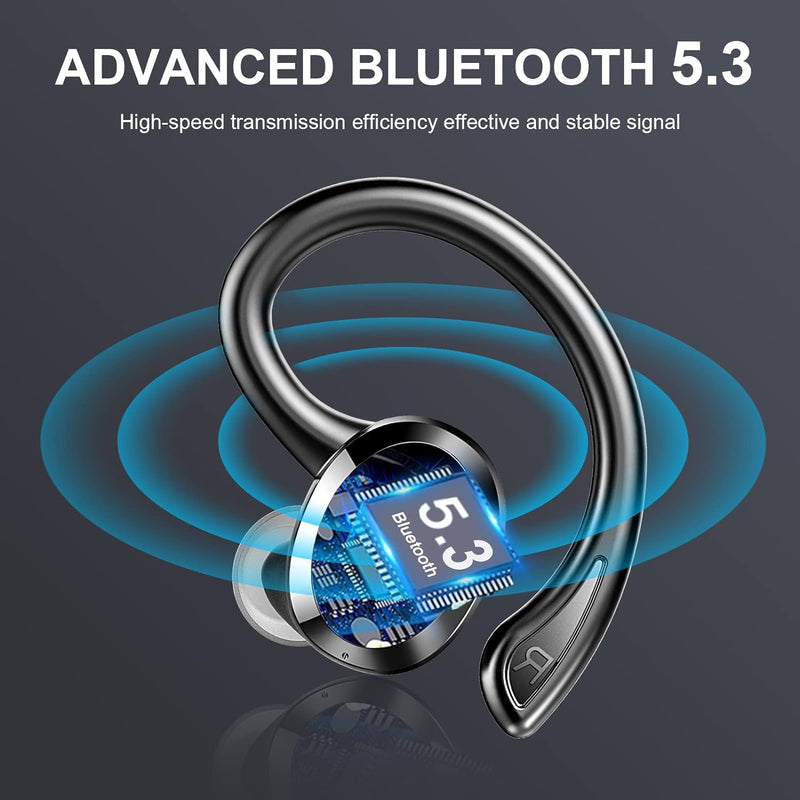 Bluetooth Kopfhörer Sport In Ear Kopfhörer Kabellos Bluetooth 5.3 Wireless Earbuds mit HD Mikrofon,