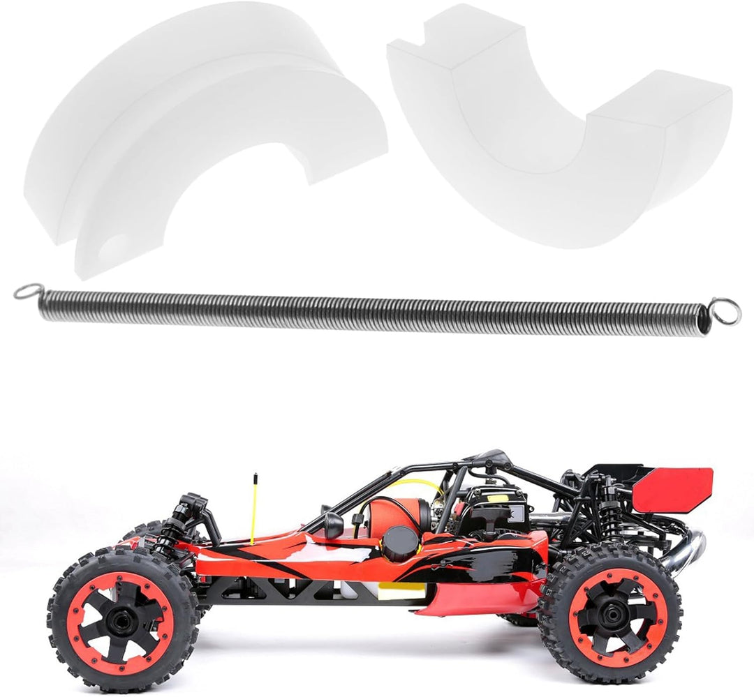 2 Sets Kupplungsgleiter RC aus Kunststoff mit Federeinstellung für Fernbedienung Nitro HSP 1/10 Auto