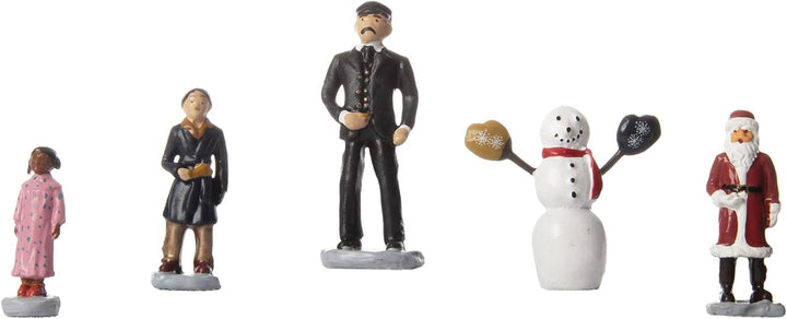 Lionel Trains - The Polar Express Figurines Menschen: Dirigent, Hero Junge/Mädchen, Schneemann, Sant