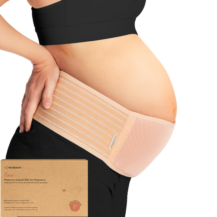 KeaBabies Bauchgurt Schwangerschaft - Weicher und atmungsaktiver schwangerschaftsgürtel - Bauchband