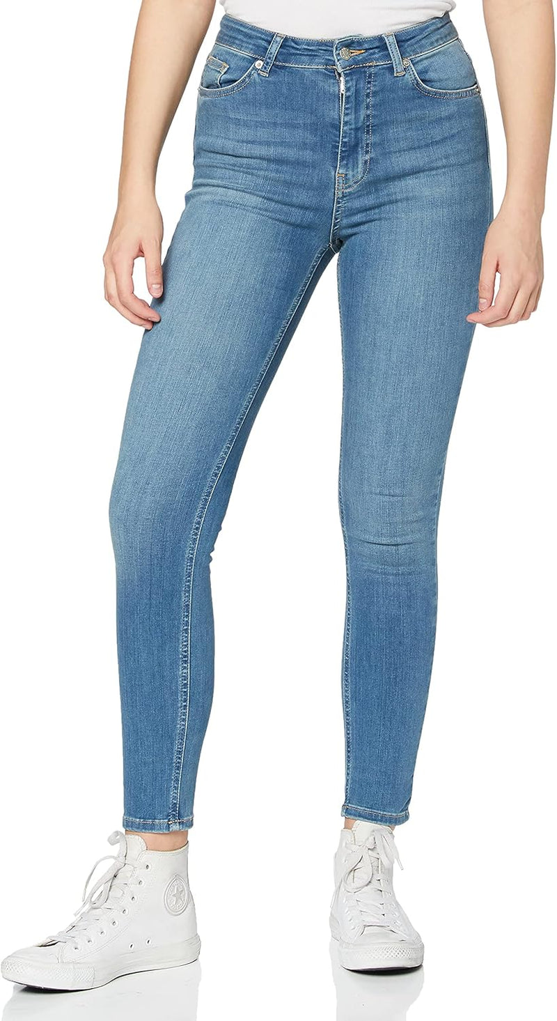 NA-KD Damen Skinny High Waist Jeans