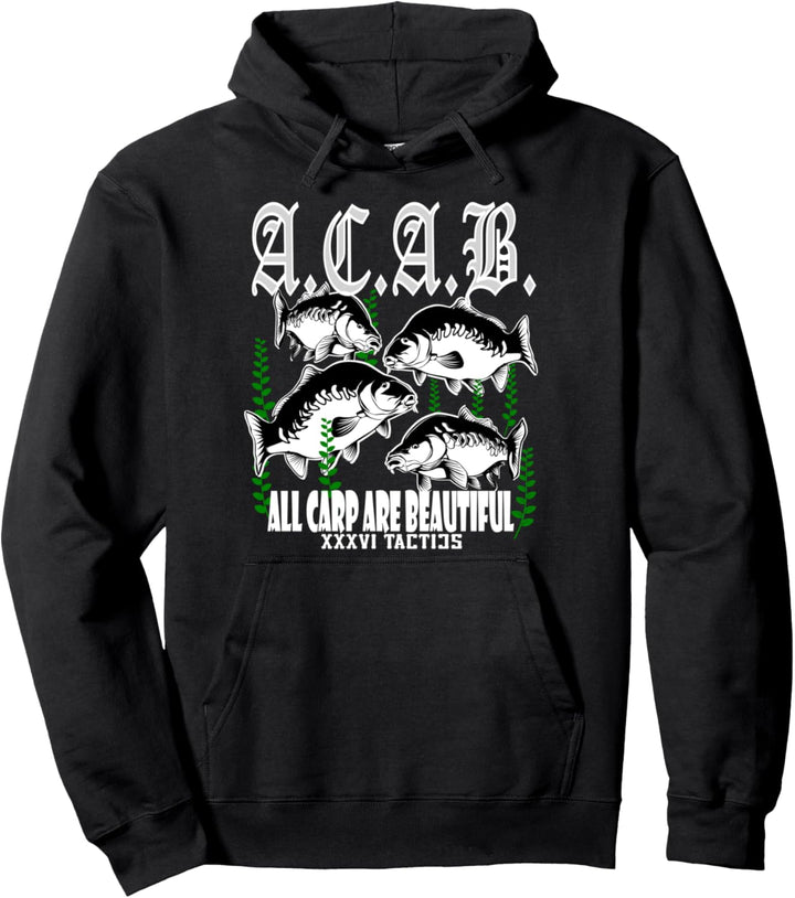 All Carp Are Beautiful – Karpfenangeln Angelbekleidung Pullover Hoodie