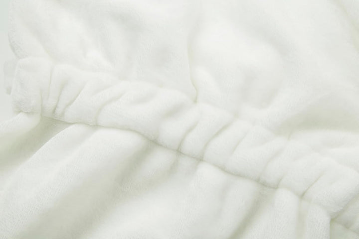 Unisex Baby Mit Kapuze Bademantel Kinder Flanell Pyjama Morgenmantel zum Jungen Mädchen Nachtwäsche