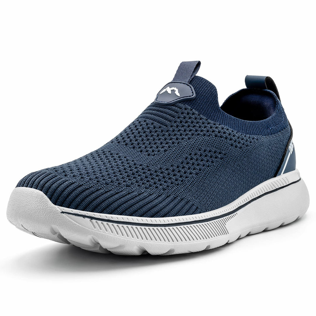 ODCKOI Sneaker Herren Ohne Schnuersenkel Slip-on Schuhe Mesh Atmungsaktiv Leicht Laufschuhe Sportsch