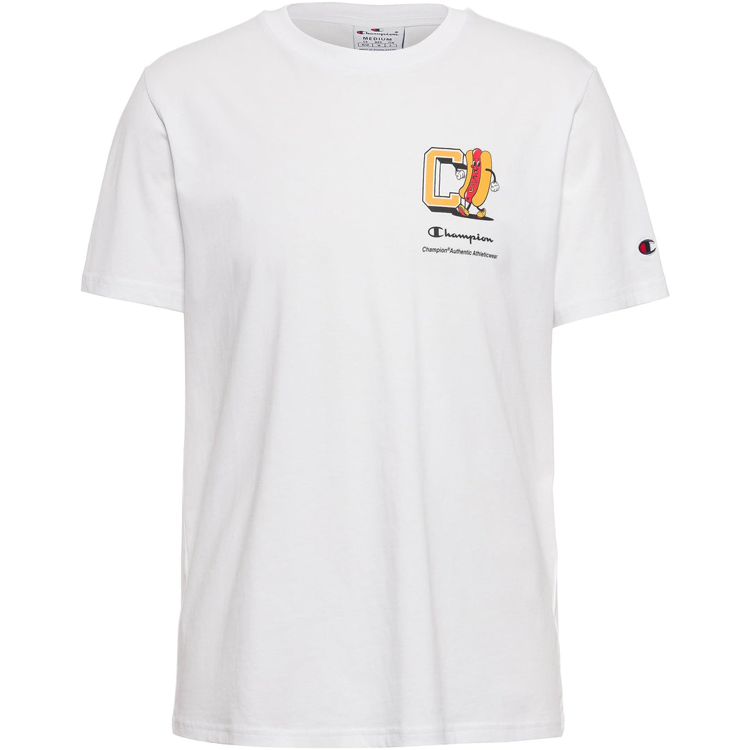 Champion Herren T-Shirt, Weiss