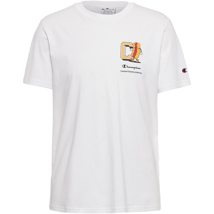 Champion Herren T-Shirt, Weiss