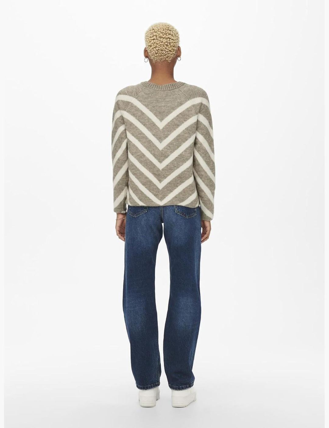 ONLY Damen ONLELIZA L/S Pullover KNT NOOS 15191792 S Mermaid, S Mermaid