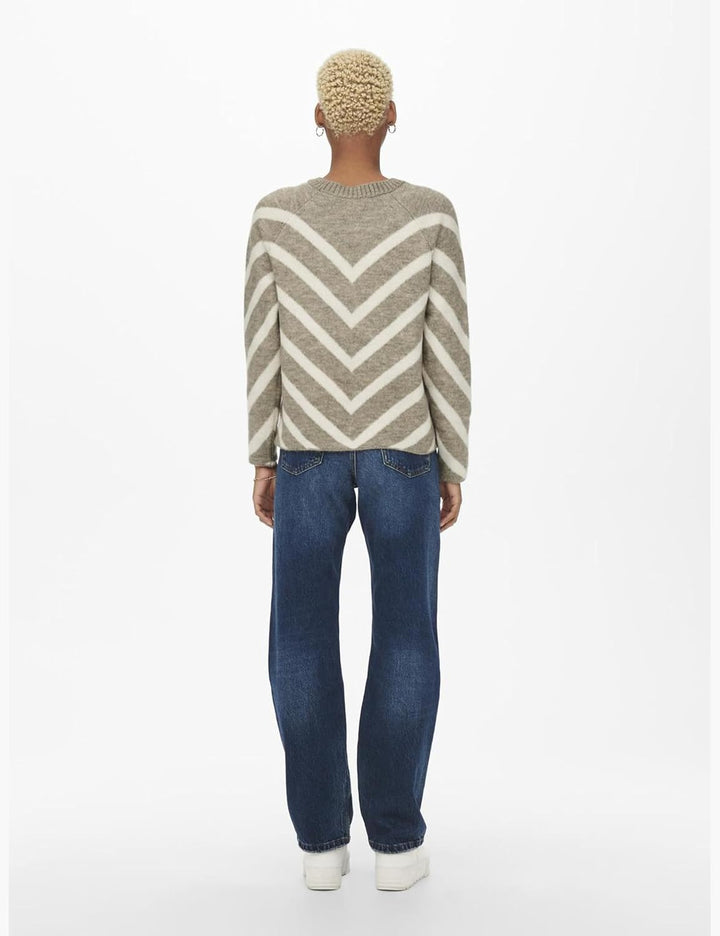 ONLY Damen ONLELIZA L/S Pullover KNT NOOS 15191792 L Mermaid, L Mermaid