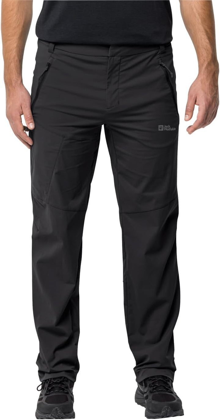 Jack Wolfskin Herren Glastal Pants M Wanderhose 58 Schwarz, 58 Schwarz