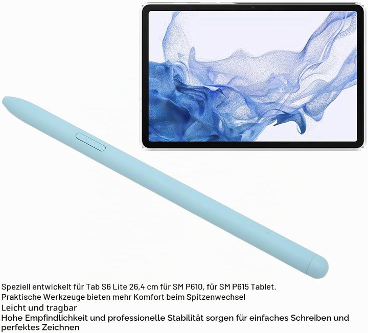 Annadue Ersatz S Pen Stylus Pen mit 5 Spitzen für Samsung Galaxy Tab S6 Lite 10.4 SM P610, SM P615,