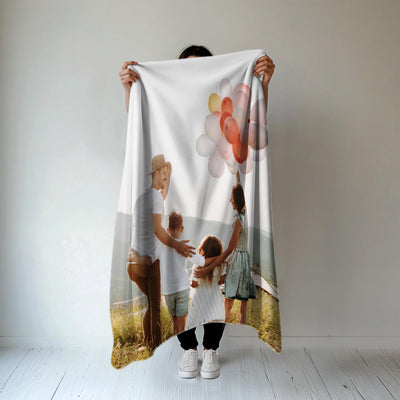 PICANOVA – Personalisierte Decke Mit Foto 150x100cm – Fotodecke – Premiumqualität Fleecedecke 510g/q