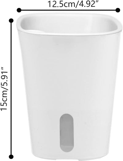 GDWD 10er Set Selbstwässernder Blumentopf, Selbstbewässerung Topf mit Wasserstandsanzeiger, Bewässer