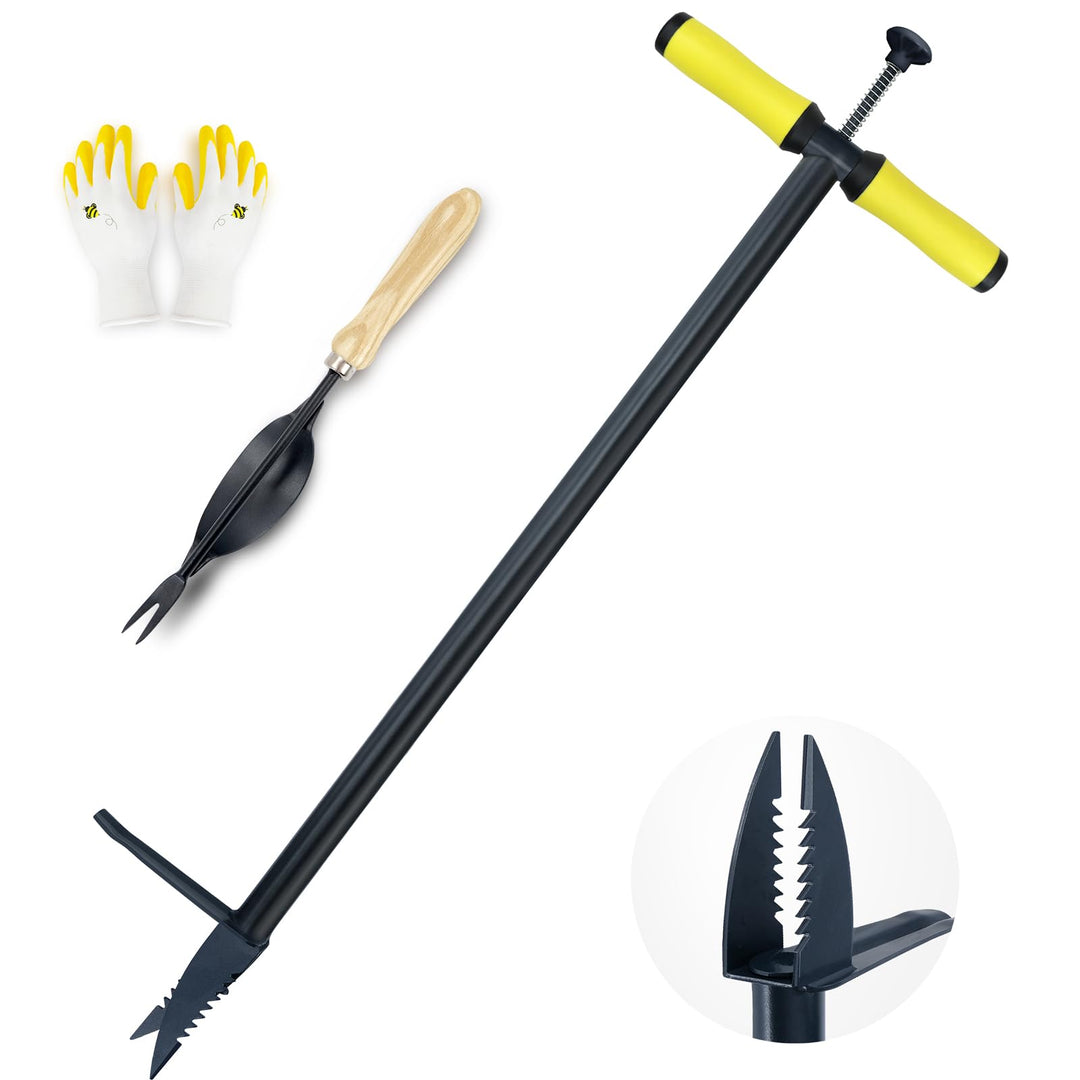 Colwelt 99cm Unkrautstecher für effizientes Entfernen von Unkraut, Stand-Up Unkrautentferner Kein Ve