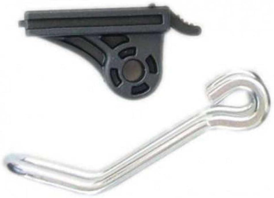 Busch & Müller Scheinwerferhalter-03105145 Fahrrad-Leuchtenbauteile & Zubehör Silber/Schwarz Einheit