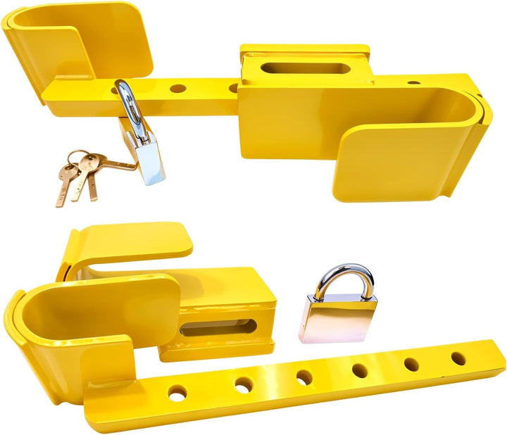 Preiswert&Gut 2 x Containerschloss ausziehbar 23–42 cm Container Schloss gehärtetem Stahl für Contai