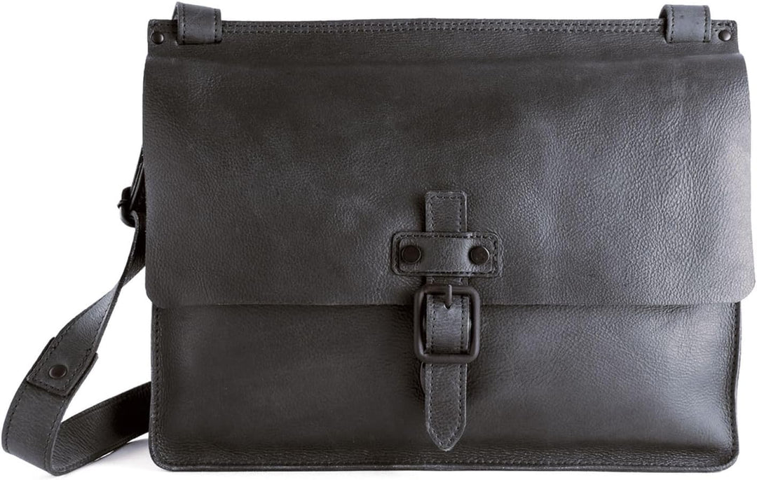 Harold's Umhängetasche Aberdeen 2908 Messengerbag S Schwarz, Schwarz