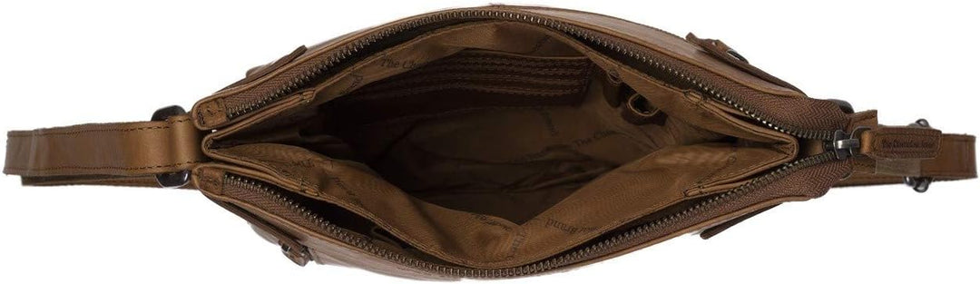 The Chesterfield Brand Wax Pull Up Mia Umhängetasche Leder 24 cm Cognac Einheitsgrösse, Cognac Einhe