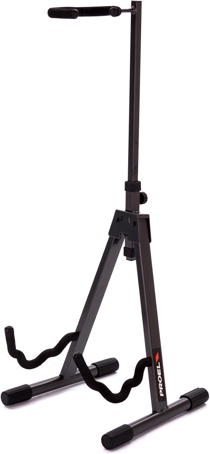 Proel FC720 - Universalständer für Bass, E-Gitarre, Klassik und Akustikgitarre mit Universalarmen