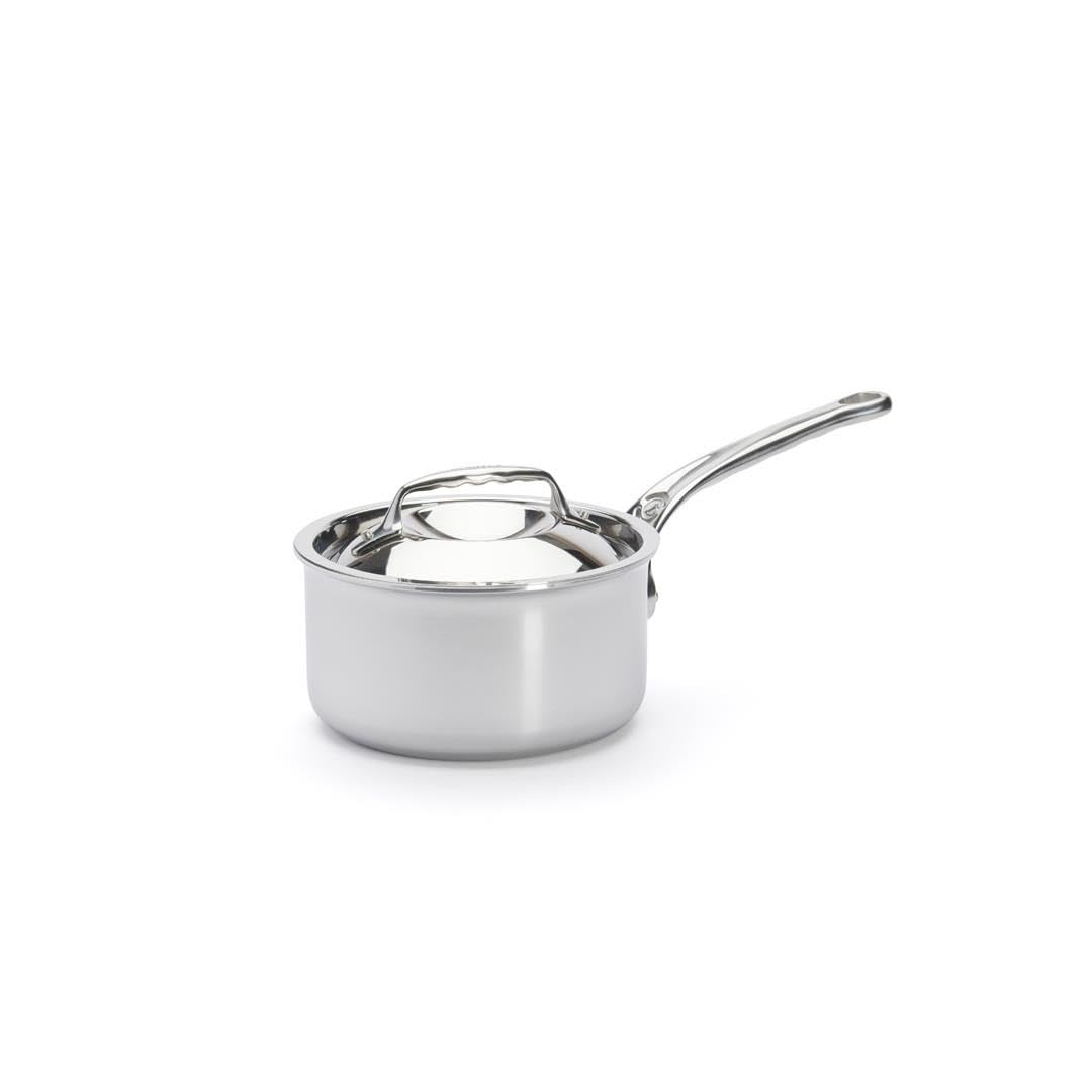 de Buyer - Stielkasserolle AFFINITY mit Deckel - 16 cm - 3746.16 Durchmesser 16 cm Kochtopf mit Deck