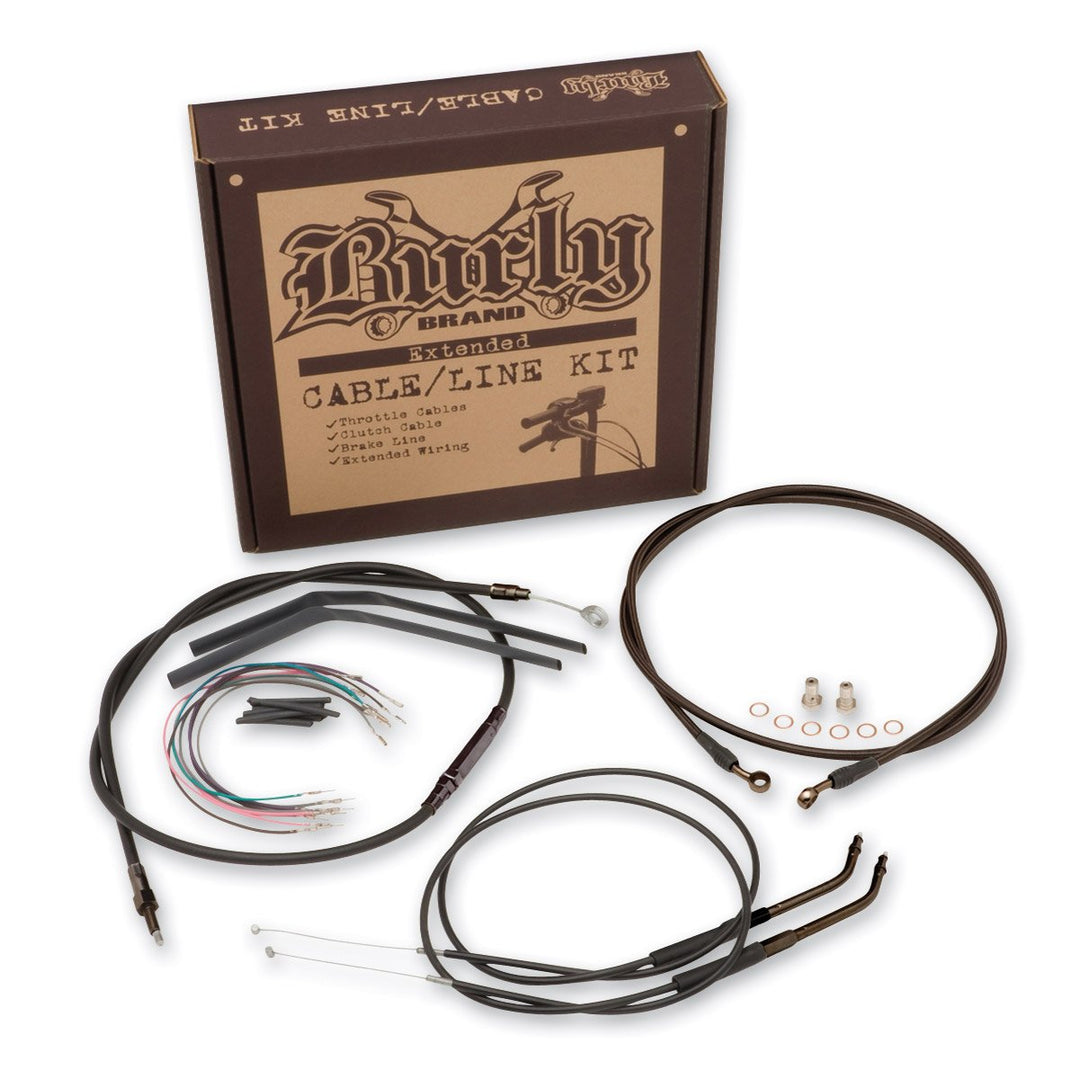 Burly Kabelsatz für 16 Zoll Biene Hanger Harley Davidson XL Sportster 07-13