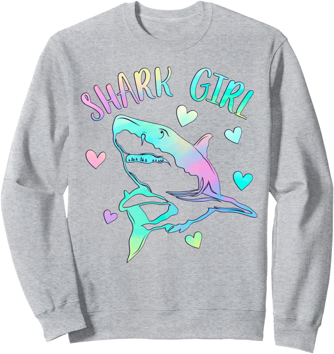 Haifischmädchen - Nur ein Mädchen, das Haie liebt Sweatshirt