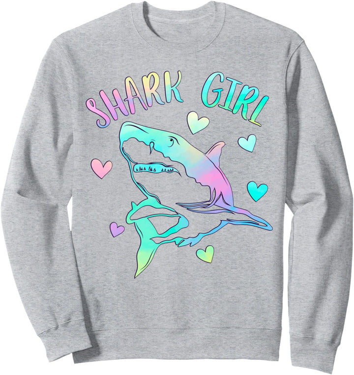 Haifischmädchen - Nur ein Mädchen, das Haie liebt Sweatshirt