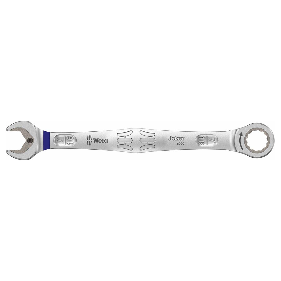Wera Joker Maul-Ringratschen-Schlüssel, zöllig, 7/16 Zoll , 05073282001, 7/16 Zoll
