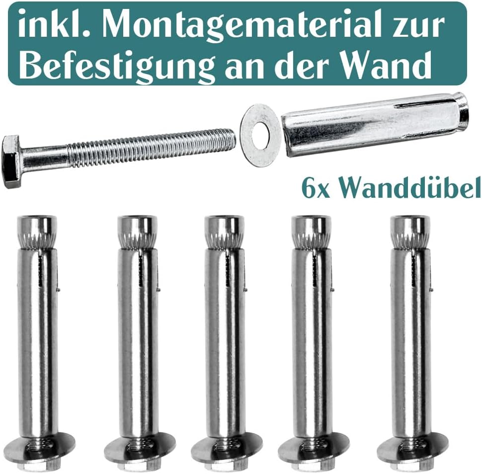 Buche Holz Handlauf Treppengeländer Geländer für Treppe Treppe Wandhandlauf Wand Treppe seitliche Mo