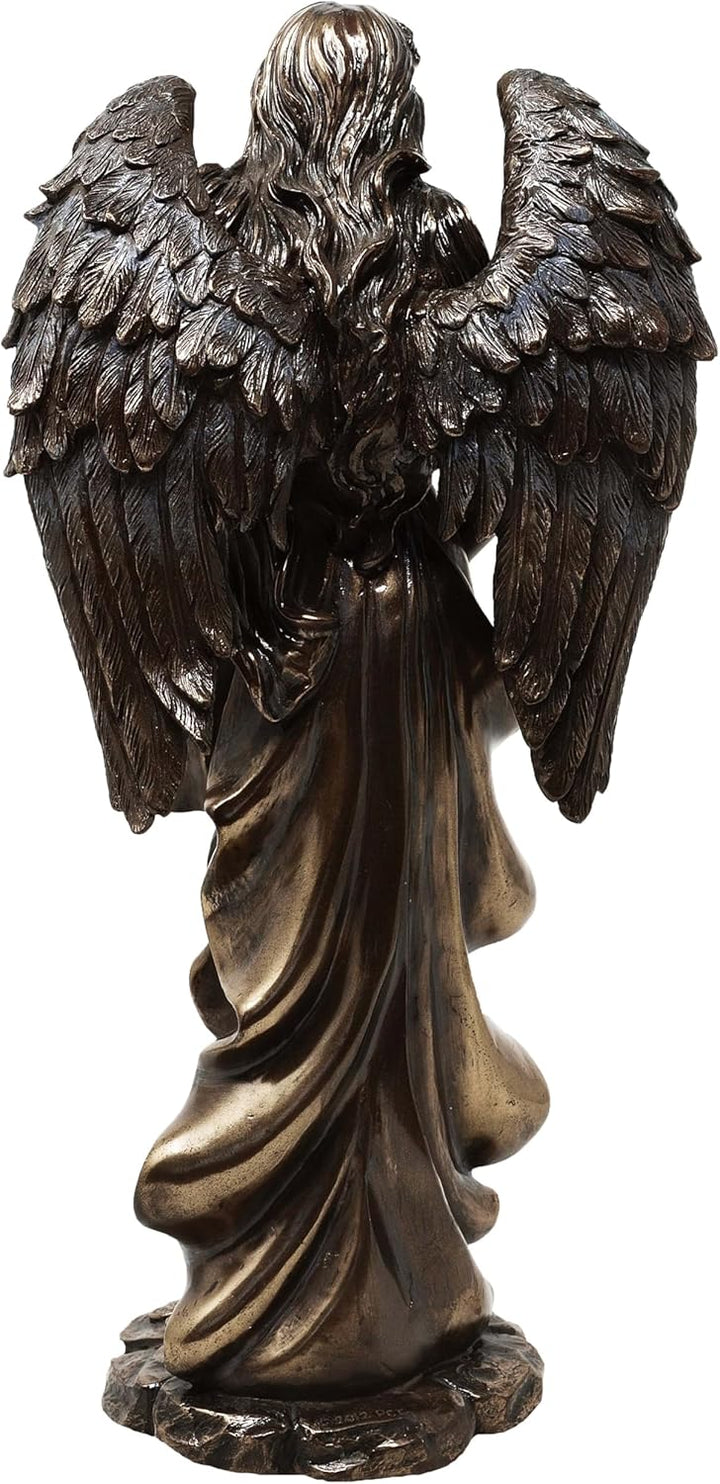 Bronze-figur Fortuna. Römische Göttin. Göttin des Glücks.