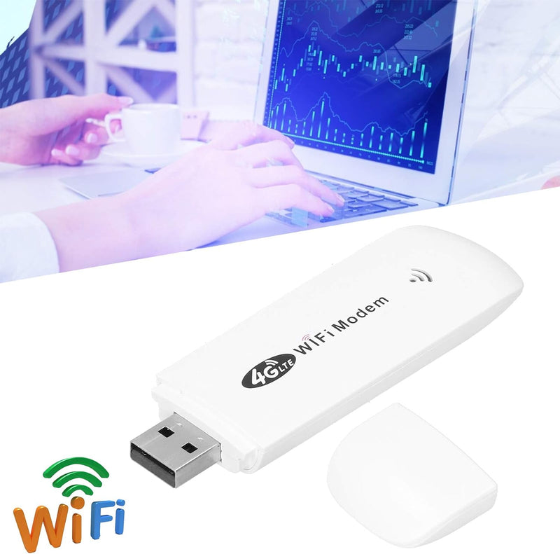 ciciglow 4G LTE USB Netzwerkadapter WLAN Hotspot Router Modem Stick, Netzwerkadapter Teilen Sich bis