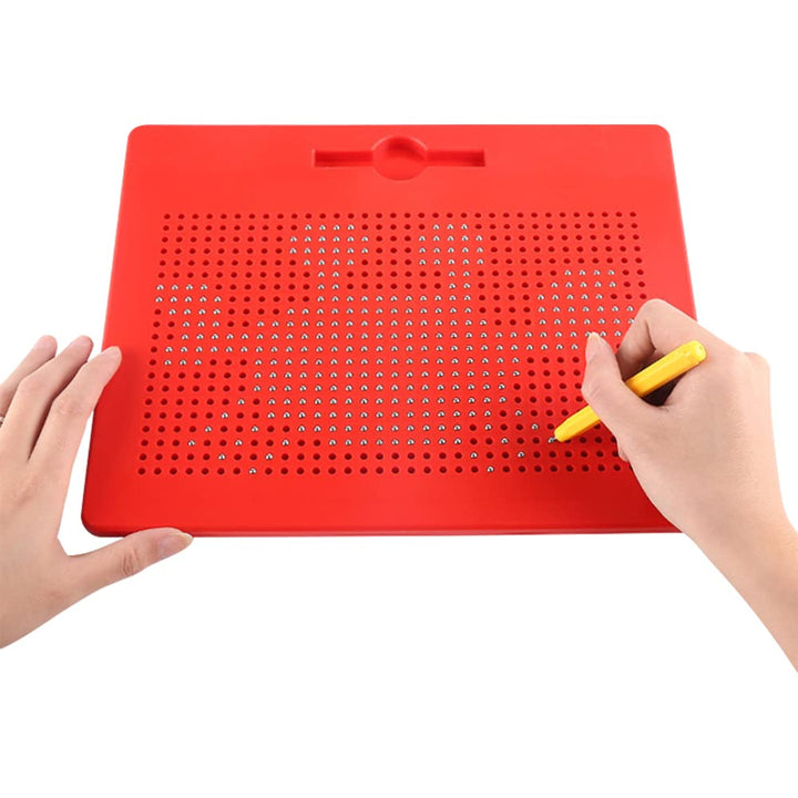 HONPHIER Kinder Zaubertafel Magnetische Zeichenbrett Reissbrett mit Stift Stahlkugel Tablet Abwischb