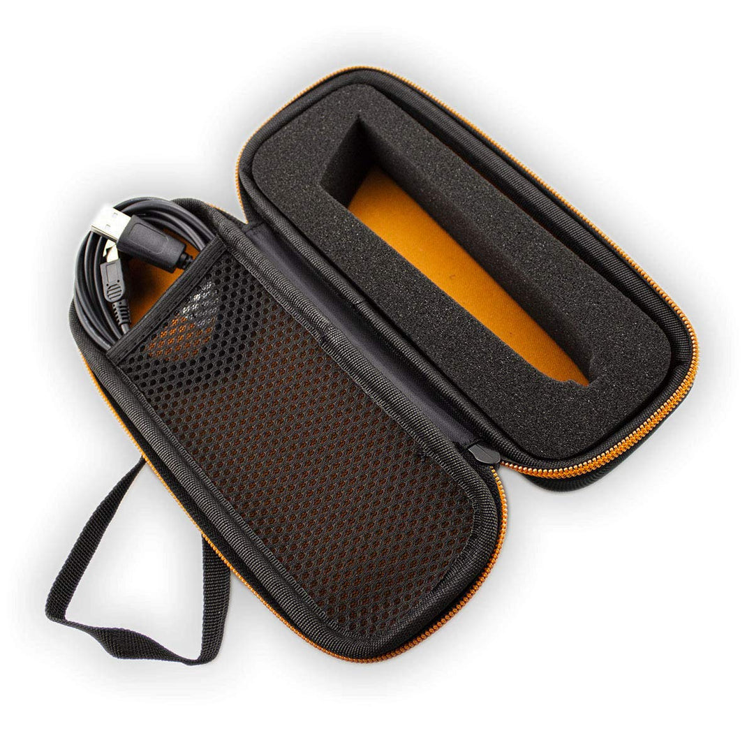 caseroxx Tasche und Kabel für TipToi Transport Aufbewahrung Etui Hülle in schwarz