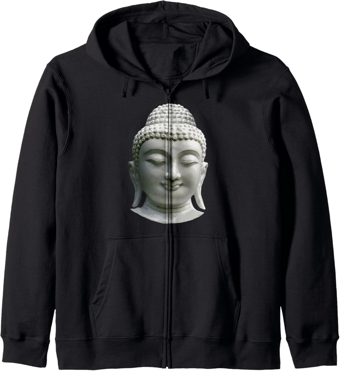 Buddha Siddhartha Gautama Grafik Mode für Heeren und Damen Kapuzenjacke