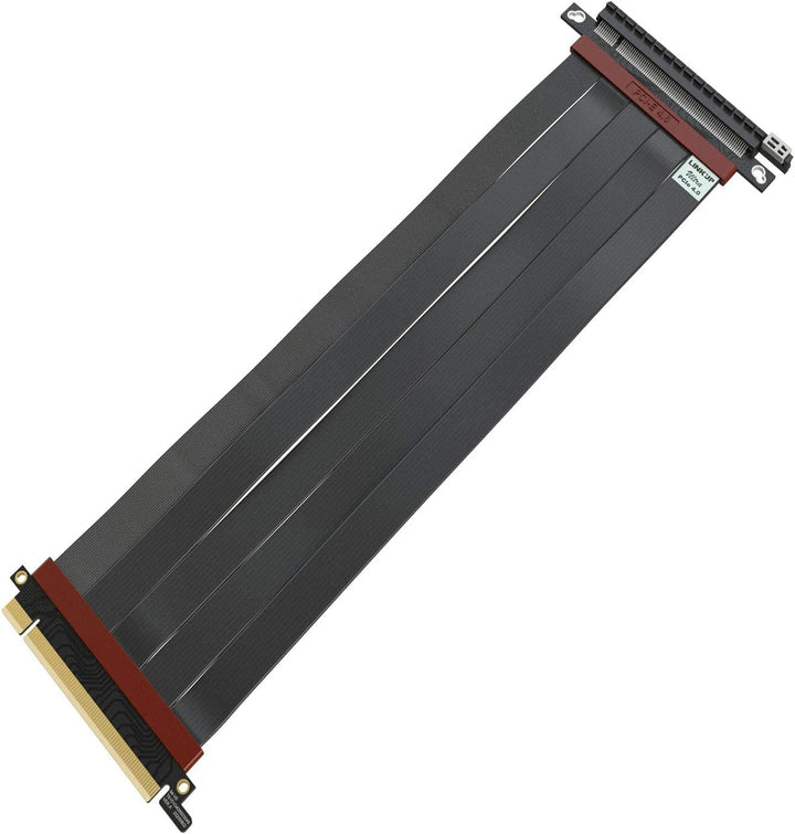 LINKUP - Ultra PCIe 4.0 X16 Riser-Kabel [RTX4090 RX6950XT x570 B550 Z690 Getestet] Geschirmte Vertik