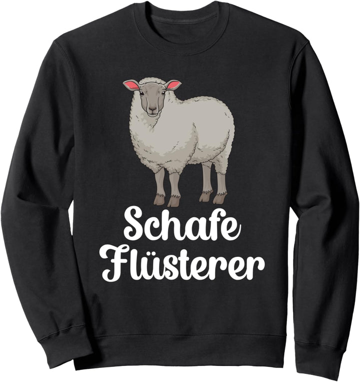 Schafe Flüsterer Lustiges Landwirt Bauer Schaf Sweatshirt